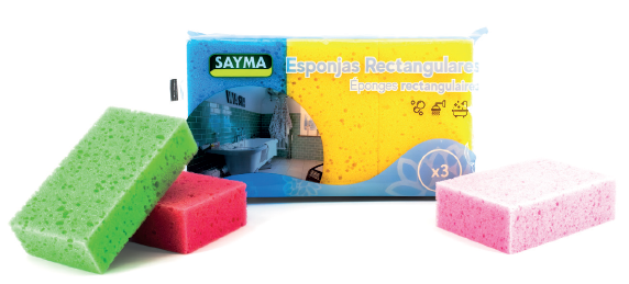 Ref. 28 - 3 Esponjas rectangulares
